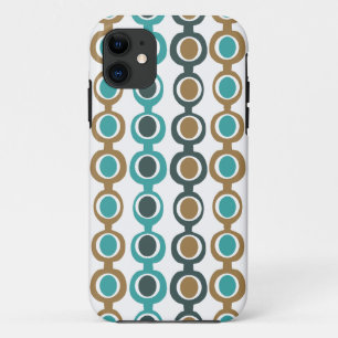 Capa Para iPhone 11 Cadeia Moderna do Século Médio Escuro