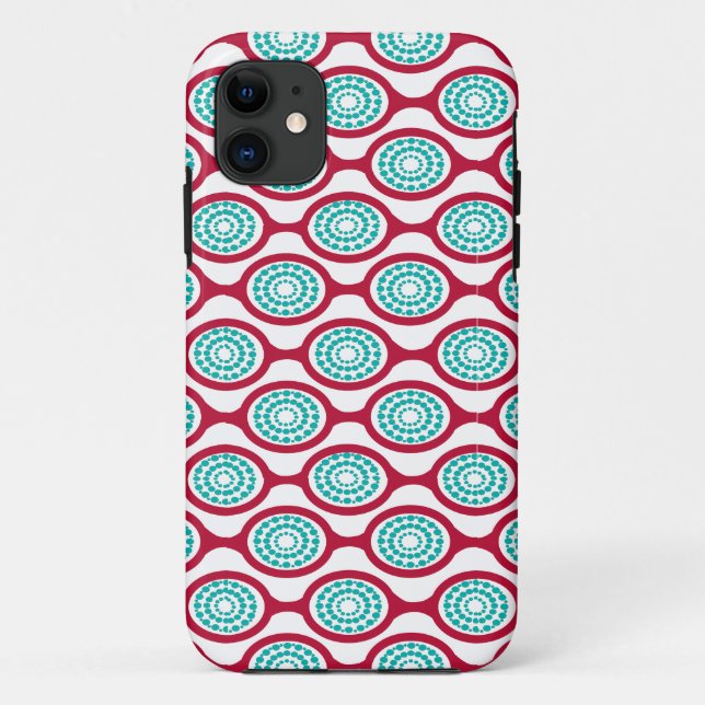 Capa Para iPhone 11 Cadeias Oval (Verso)