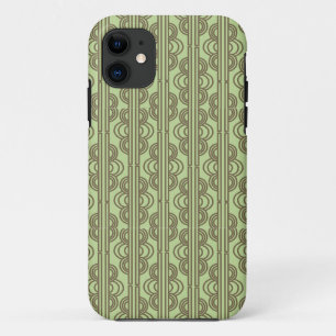 Capa Para iPhone 11 Cadeias Oval Verde