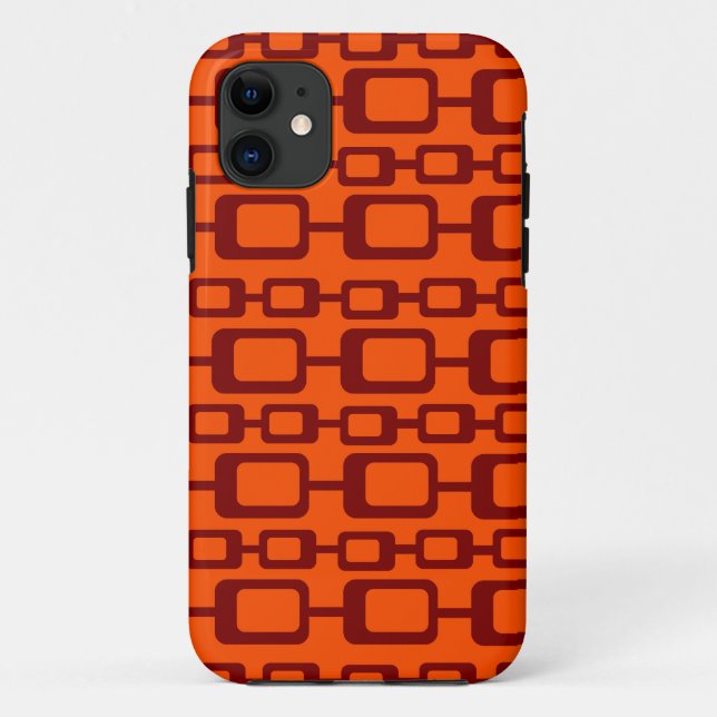 Capa Para iPhone 11 Cadeias Retangulares (Verso)
