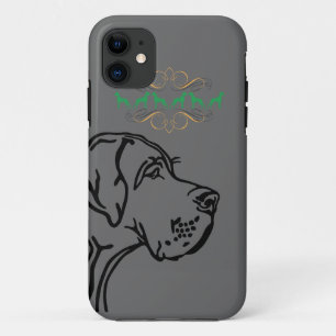 Capa Para iPhone 11 Cães Dogue Alemão 