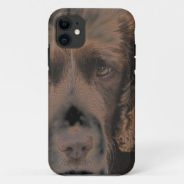 Capa Para iPhone 11 Cães Springer Inglês