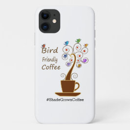 Capa Para iPhone 11 Café Amigo das Aves