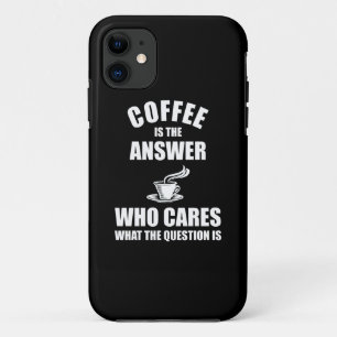 Capa Para iPhone 11 Café É A Resposta