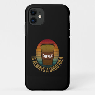 CAPA PARA iPhone 11 CAFÉ É SEMPRE UMA BOA IDEIA