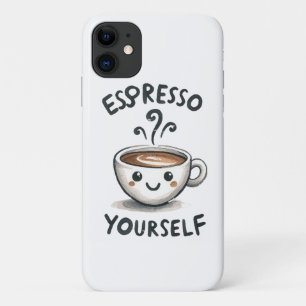 Capa Para iPhone 11 Café Espresso Yourself