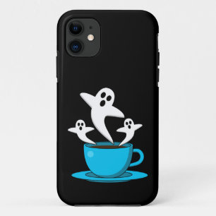 Capa Para iPhone 11 Café fumante fantasma