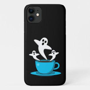 Capa Para iPhone 11 Café fumante fantasma
