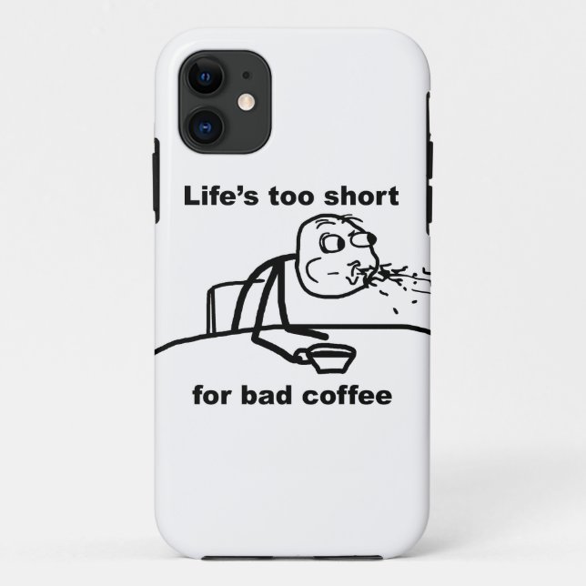 Capa Para iPhone 11 Café Incorreto (Verso)