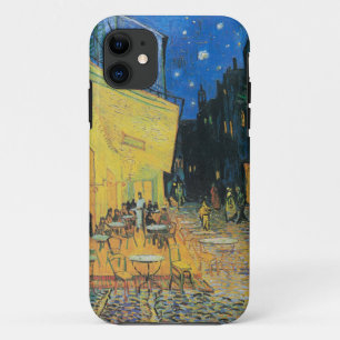 Capa Para iPhone 11 Café Terrace de Van Gogh à Noite