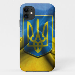 CAPA PARA iPhone 11 CAIXA DA BANDEIRA DE UCRÂNIA