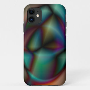 Capa Para iPhone 11 caixa de arte de abstrato jewel