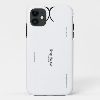 Capa Para iPhone 11 Caixa de cartão de visita