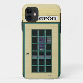 Capa Para iPhone 11 Caixa de telefone público irlandesa no caso do