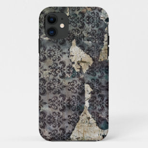 Capa Para iPhone 11 Caixa de wallpaper com suporte para iPhone C, rasg