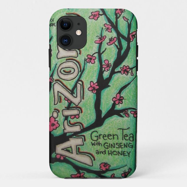 Capa Para iPhone 11 Caixa do chá gelado da arizona (Verso)