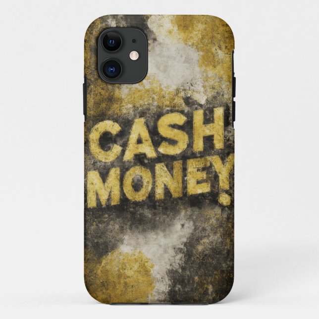 Capa Para iPhone 11 Caixa Dourada Splash Móvel (Verso)