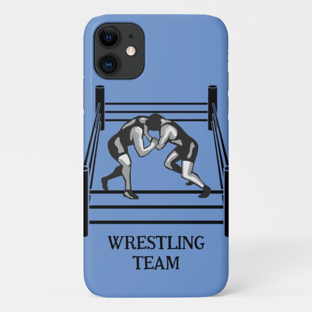 Capa Para iPhone 11 Caixa Smartphone do Design do Wrestler da luta (Verso)