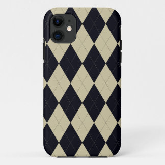 Capa Para iPhone 11 Caixa universal preta e de creme do iPhone 5 de