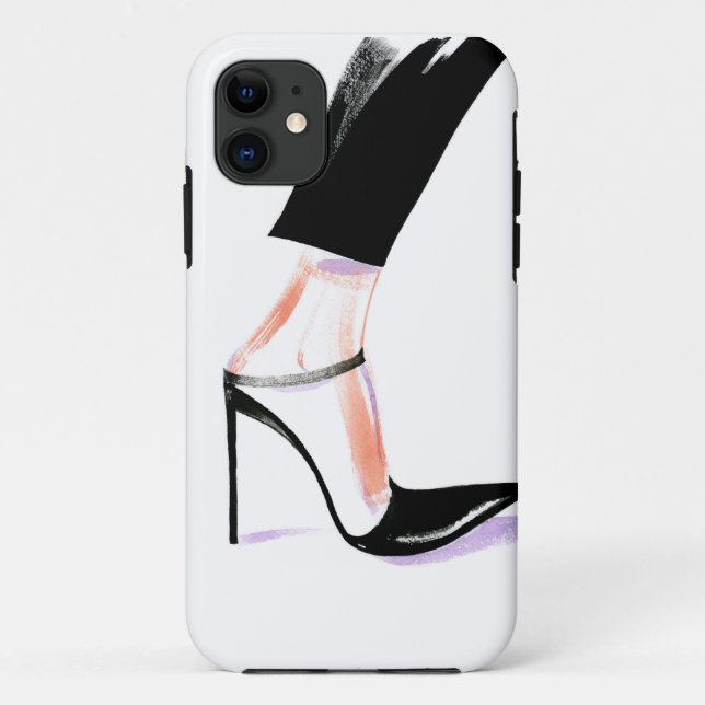 Capa Para iPhone 11 Calçados de salto alto feminino (Verso)