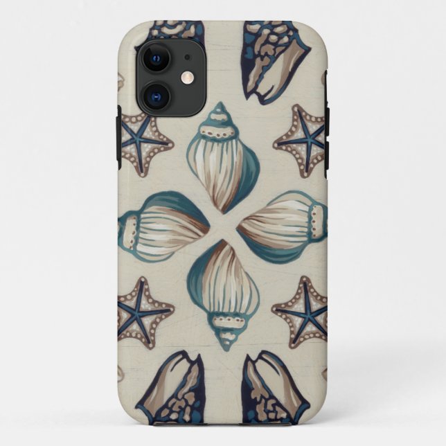 Capa Para iPhone 11 Caleidoscópio Costeiro I (Verso)