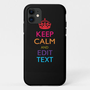 Capa Para iPhone 11 CALM DE MANUTENÇÃO Personalizado E Editar Vária