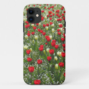 Capa Para iPhone 11 Cama de Tulipas