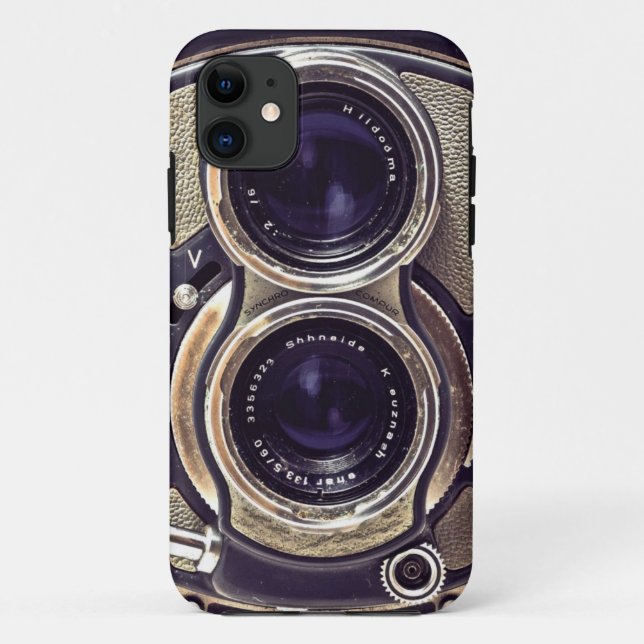 Capa Para iPhone 11 Câmera antiquado (Verso)