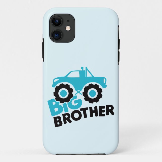 Capa Para iPhone 11 Caminhão Monstro do Big Brother (Verso)
