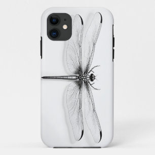Capa Para iPhone 11 Camisa Dragonfly Metálica