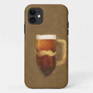 Capa Para iPhone 11 Camiseta Artística Da Caneca De Cerveja