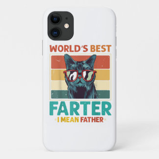 Capa Para iPhone 11 Camiseta Melhor Fartador Do Mundo Quer Dizer Pai M