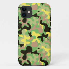 Capa Para iPhone 11 Camo de assinatura de Primavera antecipado