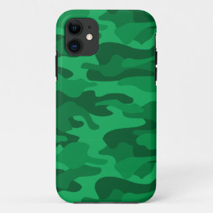Capa Para iPhone 11 Camo verde-branco espanhol