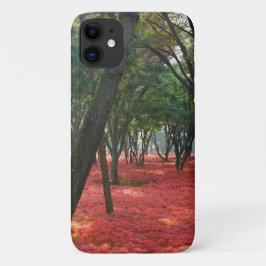 Capa Para iPhone 11 Campos da Floresta das Flores