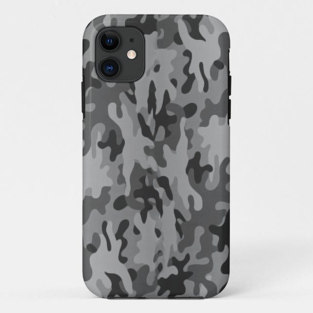 Capa Para iPhone 11 Camuflagem (Verso)