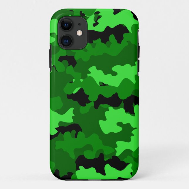 Capa Para iPhone 11 Camuflagem (Verso)