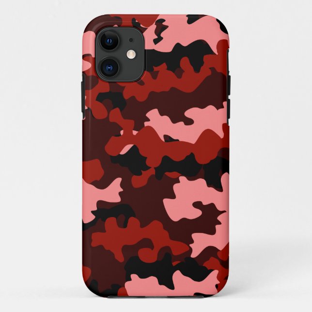 Capa Para iPhone 11 Camuflagem (Verso)