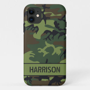 Capa Para iPhone 11 Camuflagem