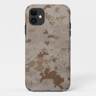 Capa Para iPhone 11 Camuflagem do deserto do USMC