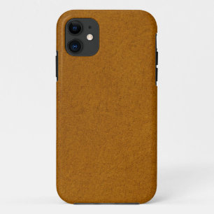 Capa Para iPhone 11 Camurça alaranjada