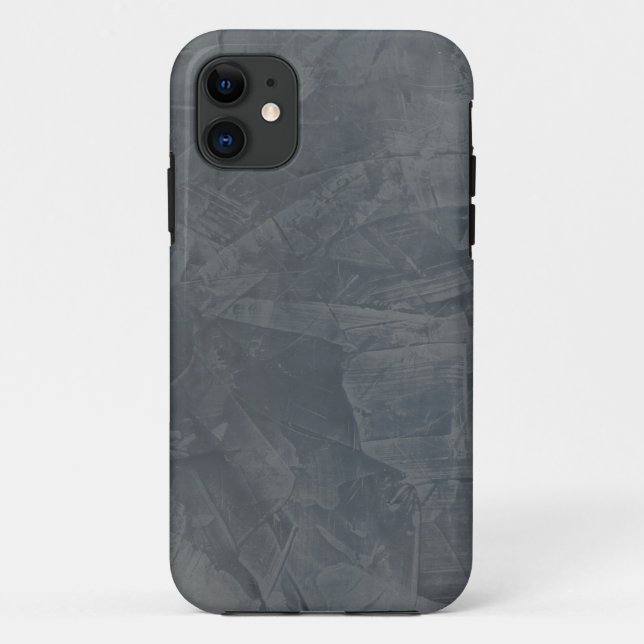 Capa Para iPhone 11 Camurça Cinza (Verso)