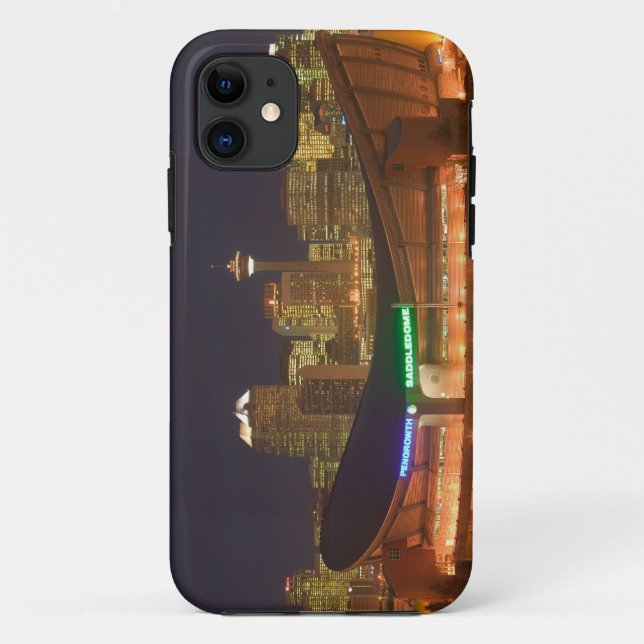 Capa Para iPhone 11 Canadá, Alberta, Calgary: Paisagem Urbana da (Verso)