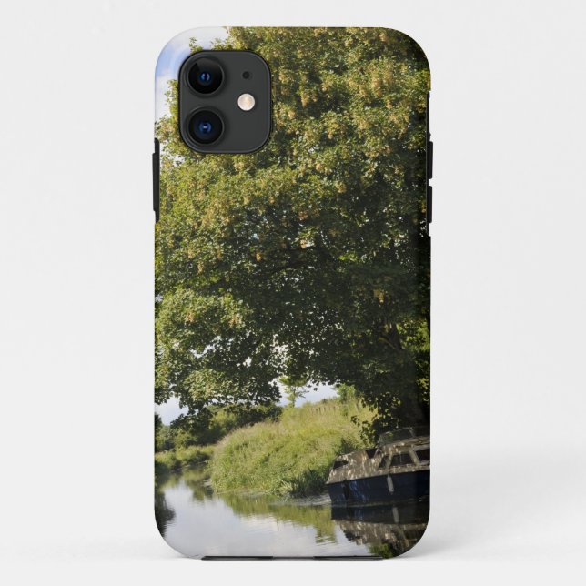 Capa Para iPhone 11 Canal Boats (Verso)