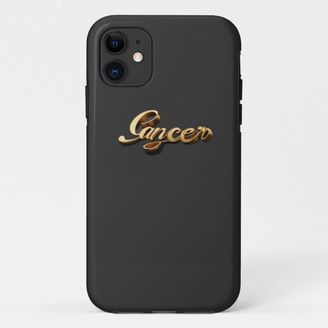 Capa Para iPhone 11 Cancer (Verso)