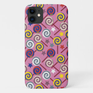 Capa Para iPhone 11 Candy pattern   Lollies pattern   lollipop 7