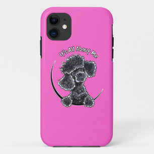 Capa Para iPhone 11 Caniche de brinquedo preta IAAM