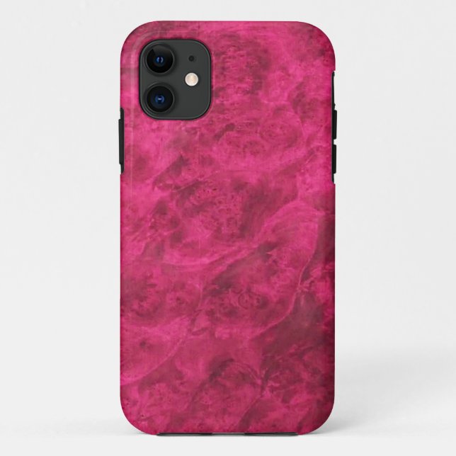 Capa Para iPhone 11 Caninos ocultos no caso do iPhone 5 de framboesa (Verso)