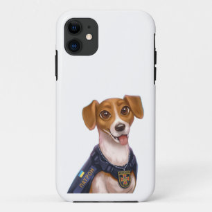 Capa Para iPhone 11 Cão ucraniano Patron T-Shirt
