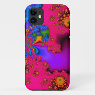 Capa Para iPhone 11 caos arco-íris